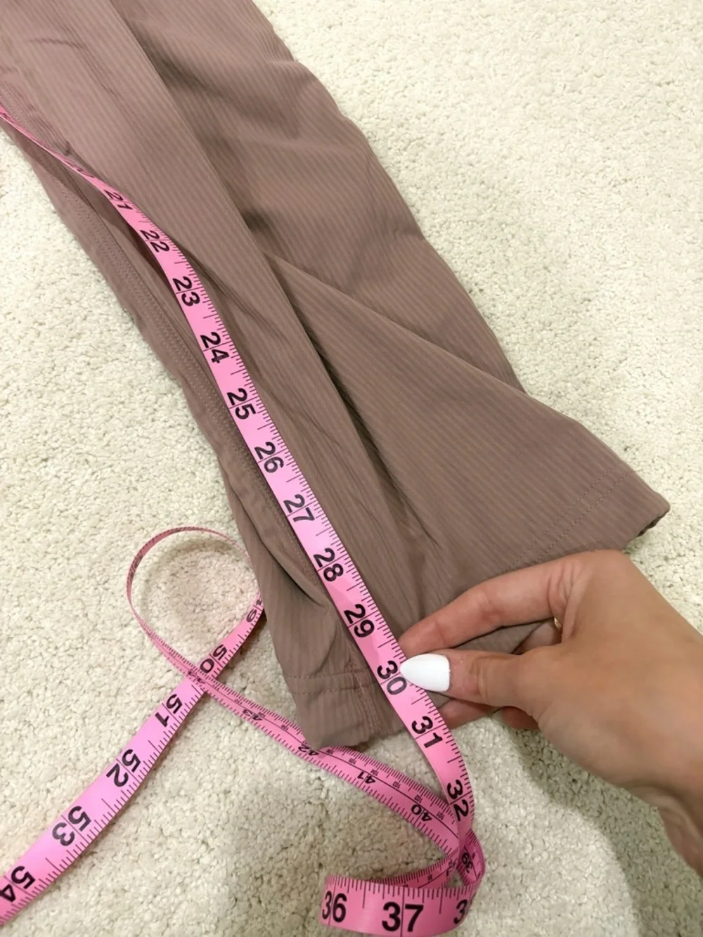 Lululemon Dance Studio Mid-Rise Pant Regular - Twilight Rose Size 0